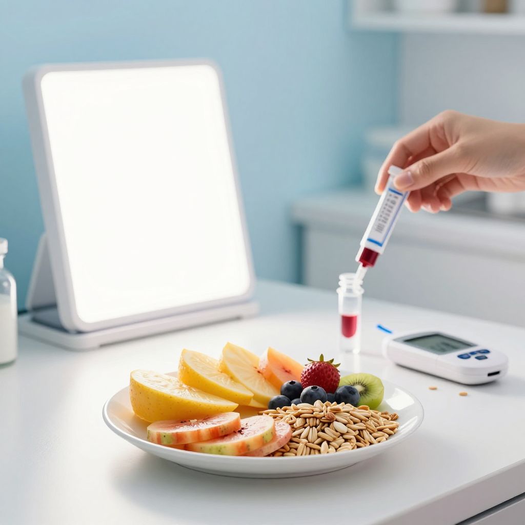 Early time-restricted eating and bright light therapy protocol for insulin-independent type 2 diabetes