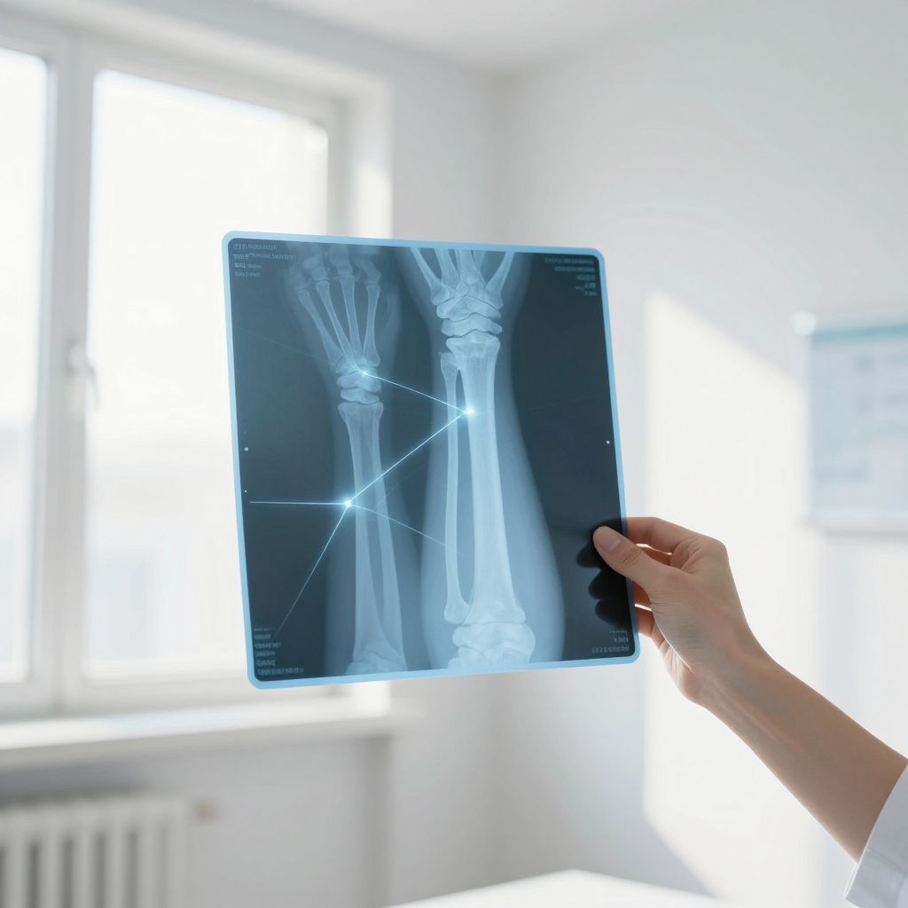 AI-assisted interpretation increases sensitivity from 73% to 87% in bone fracture detection