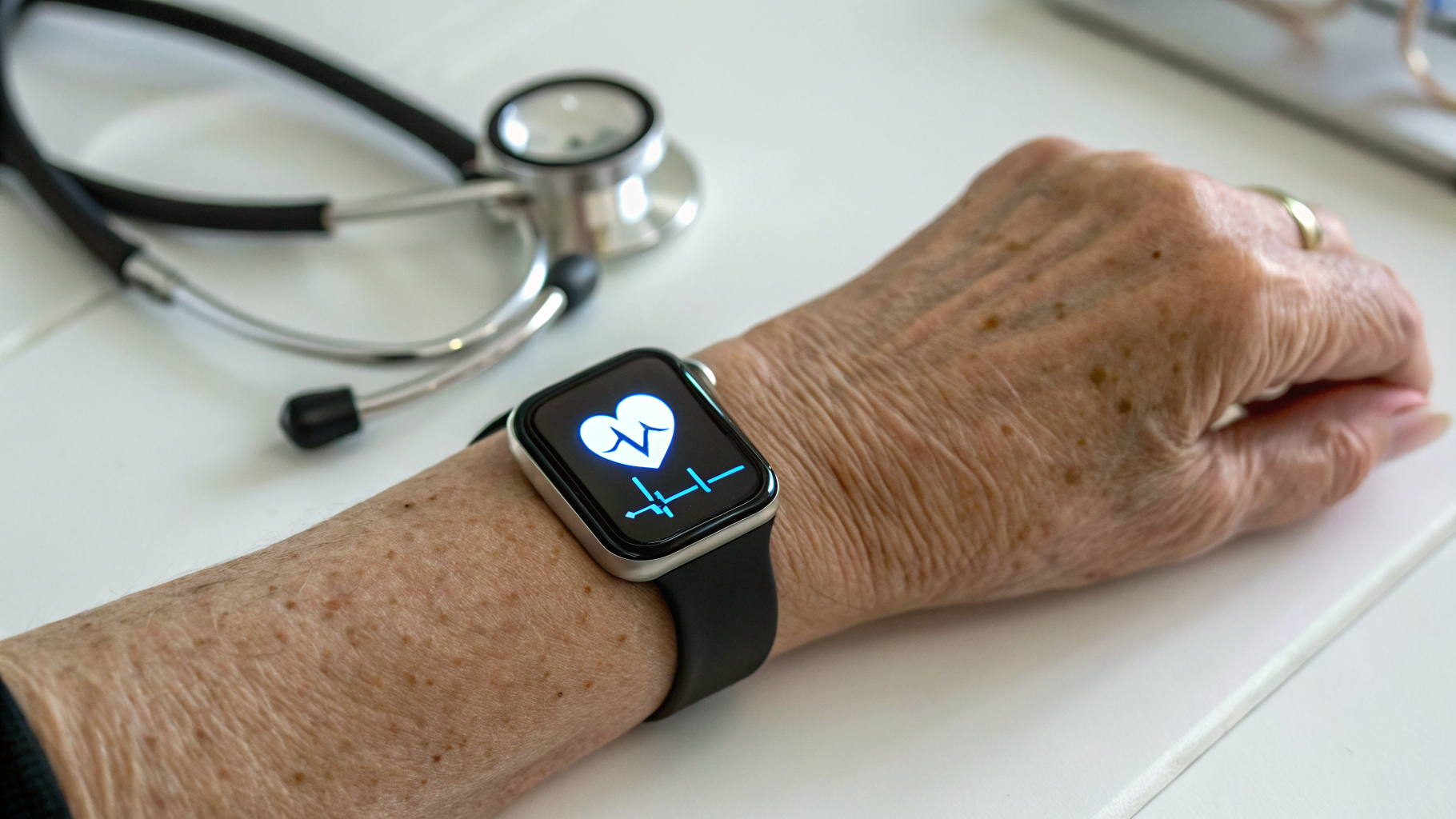 Smartwatch monitoring found more new heart rhythm issues in older patients than standard care
